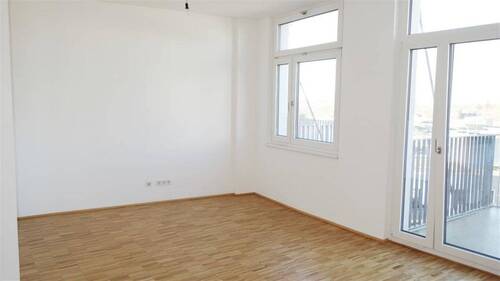 Wohnbereich - Etagenwohnung mit 61,80 m&sup2; in Düsseldorf zur Miete