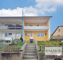 Doppelhaushälfte mit Aussicht, Garten & Garage – ein Eigenheim für Anpacker! - Weikersheim Laudenbach