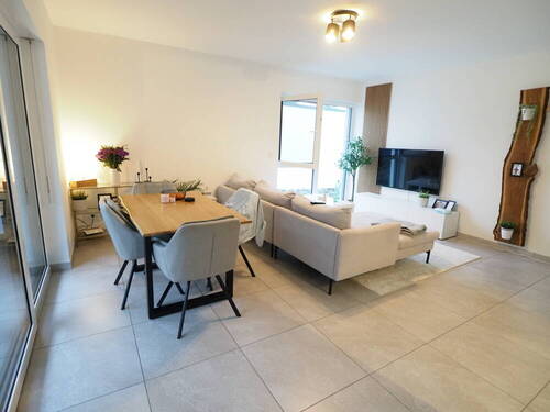 Wohn- und Essbereich - 3 Zimmer Etagenwohnung zur Miete in Boden