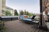 Terrasse - Etagenwohnung mit 141,20 m&sup2; in Dresden zum Kaufen