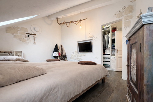 Schlafzimmer mit Ankleideraum - 