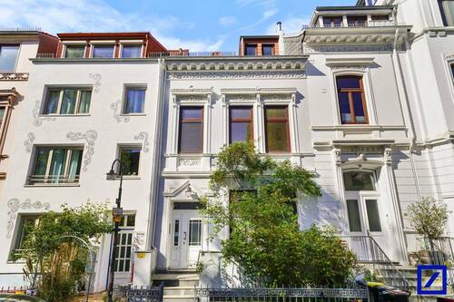 Außenansicht - Wunderschönes Altbremer Haus in bester Lage - ruhig gelegen, mitten im Viertel