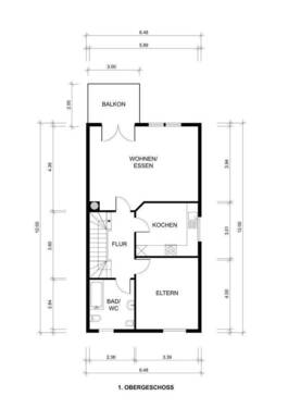 1. Obergeschoss - 