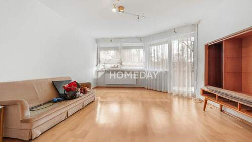 Wohnzimmer 2 - Etagenwohnung mit 95,00 m&sup2; in Amberg zum Kaufen