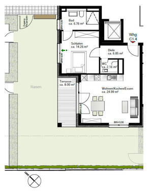 Erdgeschoss - 