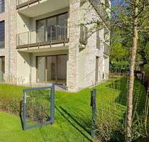 Neubau Zwei-Zimmer-Wohnung mit Terrasse und großen Garten - Frankfurt am Main Eschersheim