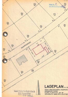 LAGEPLAN - 5 Zimmer Einfamilienhaus zum Kaufen in Braunschweig