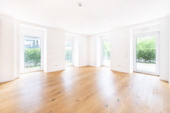 Wohnzimmer - 3-Zimmer-Wohnung mit Terrasse in Offenbach