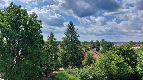 Blick vom Balkon - 3 Zimmer Etagenwohnung zum Kaufen in Röthenbach an der Pegnitz