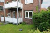 Gartenansicht - 4 Zimmer Etagenwohnung in Schleswig