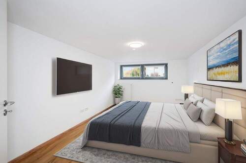 Schlafzimmer virtuelle Möblierung - 