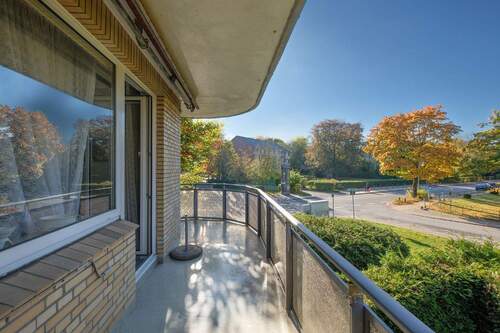 Süd-Balkon - Etagenwohnung mit 91,80 m&sup2; in Hamburg zum Kaufen