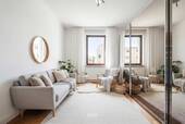 WOHNZIMMER (visualisiert) - WOHNEN ZWISCHEN WALD UND STADT - Ihr 2-Zimmer-Zuhause am Bieberer Berg