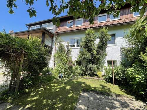 Gartenseite - DHH mit 2 Wohneinheiten im Herzen des Fichtelgebirges