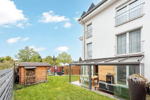 Terrasse und Garten - 5 Zimmer Reihenmittelhaus in Berlin