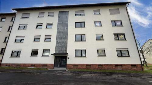 Vorderansicht - Attraktive 3-Zimmer-Wohnung mit Südbalkon in ruhiger Lage von Vellmar-Obervellmar