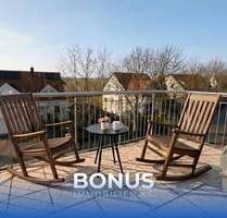 Erstbezug nach Sanierung | 2-Raum-DG mit Südwestbalkon, Fußbodenheizung & Stellplatz - Dresden-Cunnersdorf