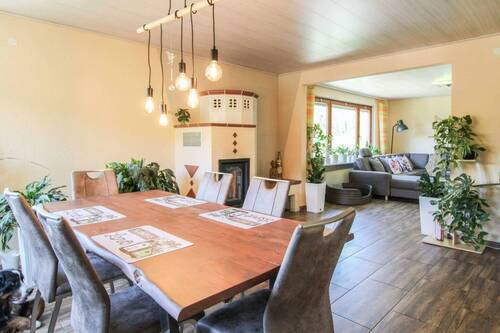 EG Essbreich & Wohnzimmer - 5 Zimmer Einfamilienhaus zum Kaufen in Bad Wildbad