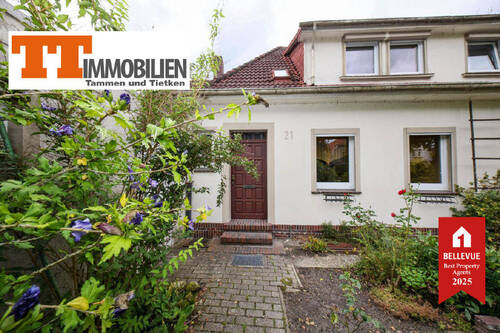Außenansicht - TT bietet an: Doppelhaushälfte mit großem Garten - Ihr Rückzugsort in Mariensiel!