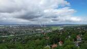 Ausblick über die Landeshauptstadt - 
