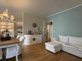 Der helle und offene Wohnbereich - Etagenwohnung mit 100,00 m&sup2; in Dresden zum Kaufen