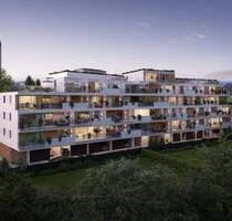 Architektur trifft Effizienz – Stilvolle 3-Zimmer-Wohnung eines innovativen Neubauprojekts (EH 40 QNG+) - Nürnberg Eibach