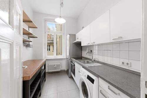 Küche - Etagenwohnung mit 77,50 m&sup2; in Berlin zum Kaufen