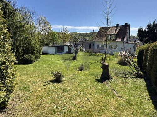 Blick vom Garten - 