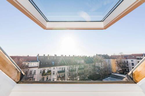 Aussicht - Gemütlich wohnen über den Dächern - 2 Zimmer mit Badewanne in der Mockauer Straße