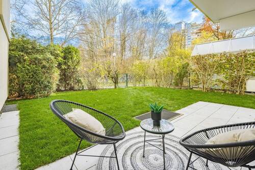 Garten & Terrasse - Etagenwohnung mit 69,00 m&sup2; in München zum Kaufen