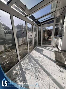 Wintergarten - Doppelhaushälfte mit 124,00 m&sup2; in Perleberg zum Kaufen