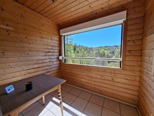 Loggia mit Fernblick zum See - 