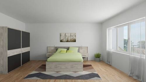 Das visualisierte Schlafzimmer - 