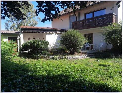 Ansicht Gartenseite - großzügiges Einfamilienhaus in begehrter, ruhiger Lage von Alt-Erlangen