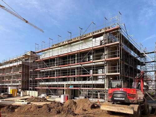 Rückansicht - 3 Zimmer Etagenwohnung in Ibbenbüren