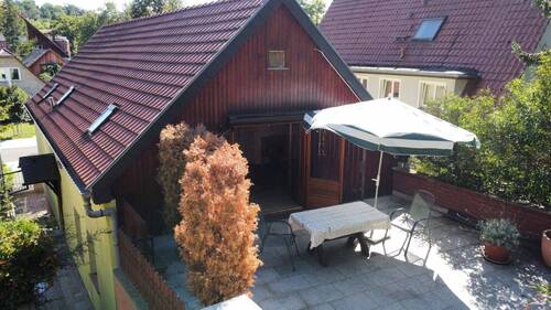 Rückansicht - 4 Zimmer Einfamilienhaus in Halle (Saale)