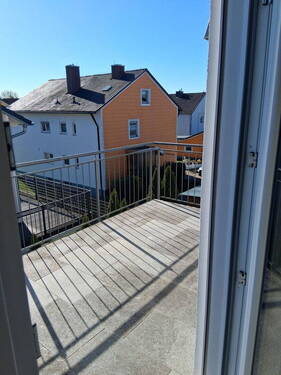 Balkon vom Wohnbereich aus - 