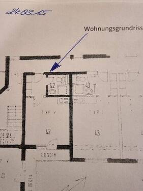 Bild 2 - Gemütliche 1-Zimmer-Wohnung mit Tiefgaragenstellplatz in zentrumsnaher Lage Würzburg-Lengfeld