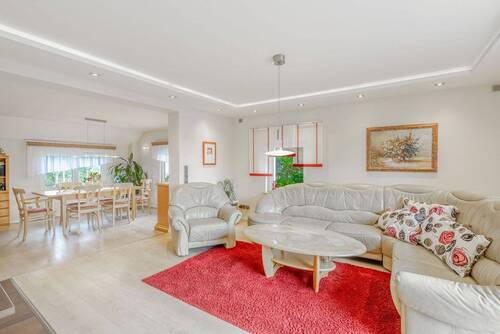 Wohnzimmer - 7 Zimmer Einfamilienhaus in Stolpen