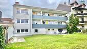 Hausansicht vom Garten - 1 Zimmer Mehrfamilienhaus, Wohnhaus in Grünberg