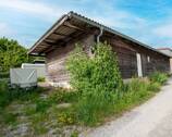 Halle hinter dem Objekt - 