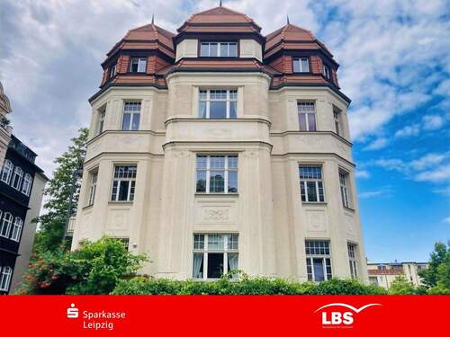 Hausansicht - Freie Altbau-WE: Extra-Etage und Garten