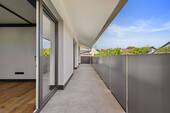 Balkon in Ostausrichtung (teilweise) - 