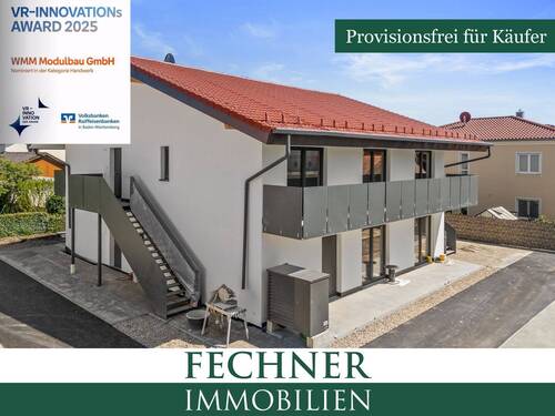 Außenansicht Nordwest - Erstbezug in Irgertsheim! Nur vier Wohneinheiten - inkl. Einbauküche und Badmobiliar - QNG Siegel!