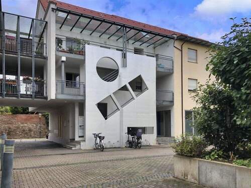 Ansicht Wohnanlage vom Innenhof - 2 Zimmer Etagenwohnung in Delitzsch