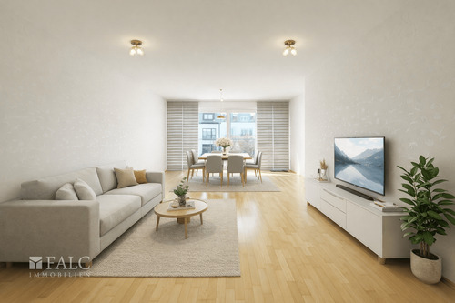 Wohnzimmer Digital Eingerichtet - Etagenwohnung mit 89,00 m&sup2; in Pulheim zum Kaufen