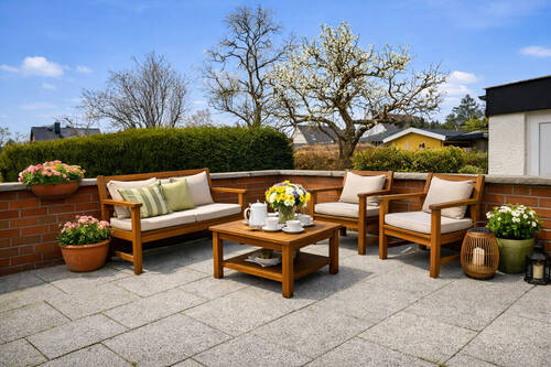 Terrasse KI Einrichtungsbeispiel - 