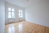Schlafzimmer - Gründerzeit trifft Moderne: Frisch sanierte 2-Zimmer-Altbauwohnung in Charlottenburg - BEZUGSFERTIG