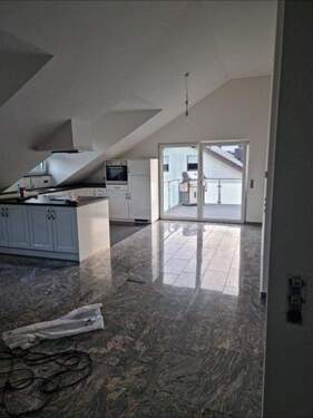 Wohnen-Küche - 4 Zimmer Etagenwohnung zum Kaufen in Aidlingen