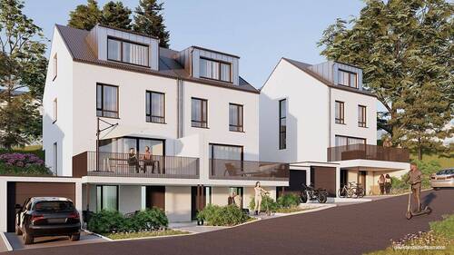 Ansicht - 6 Zimmer Doppelhaushälfte in Weissach